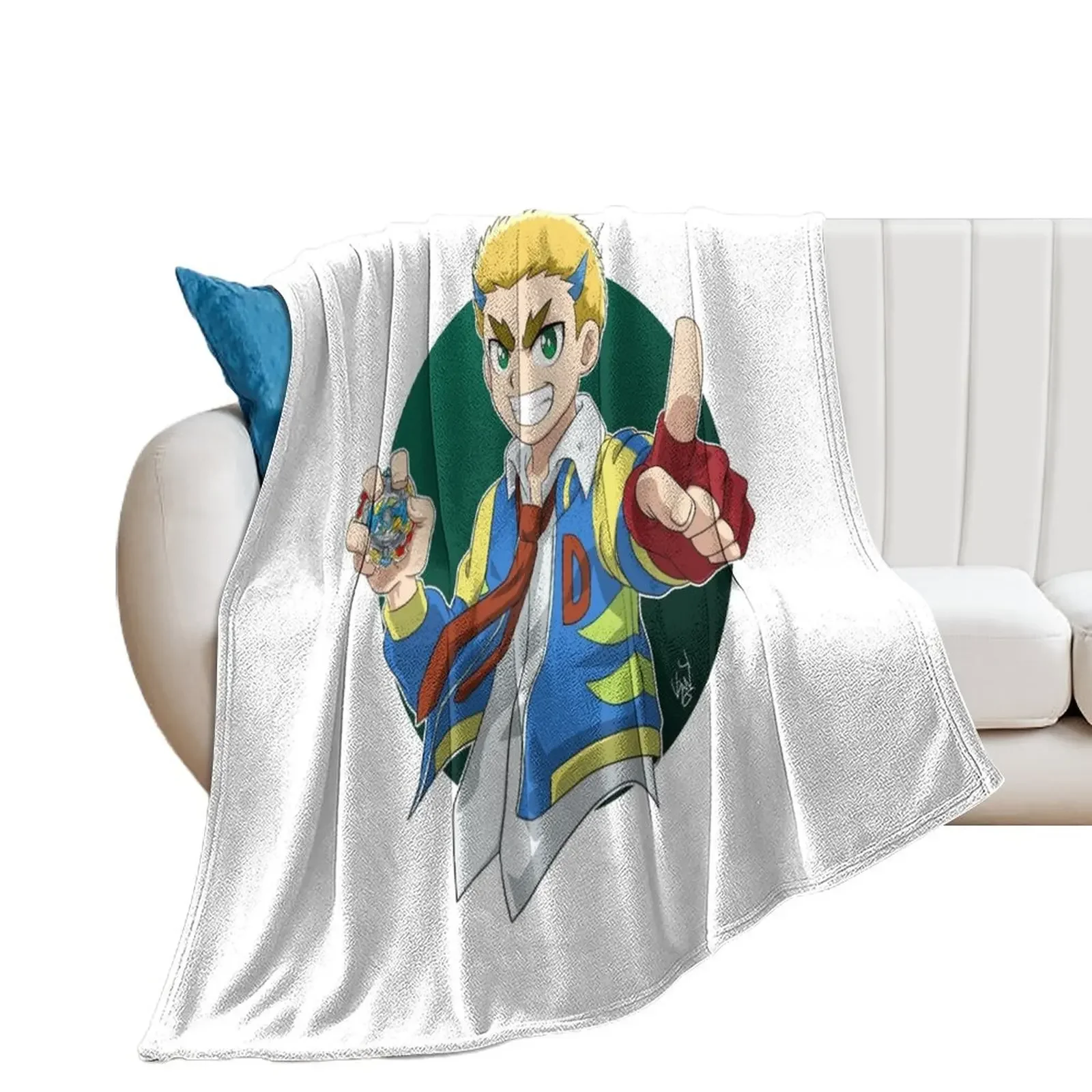 Drum / Dante Koryu From Beyblade Burst Rise / GT Throw Blanket Bed Fashionable Luxury St Blankets