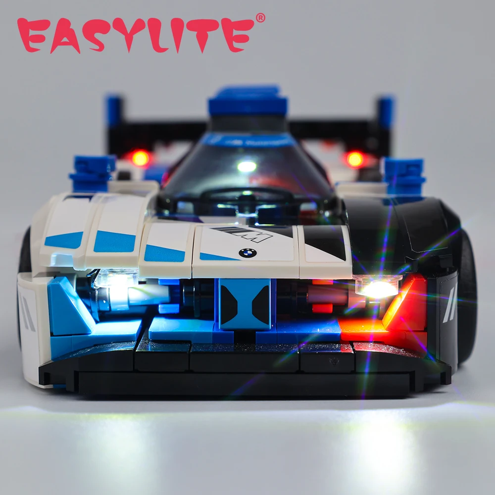 Led Light Kit For M4 GT3 M Hybrid V8 Race Cars 76922 Building Blocks Lighting Set No Model