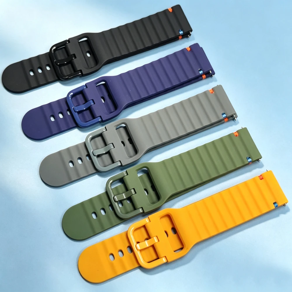 Tali Jam Tangan Silikon 22Mm u - Silicone Band Replacement ulasan dan harga