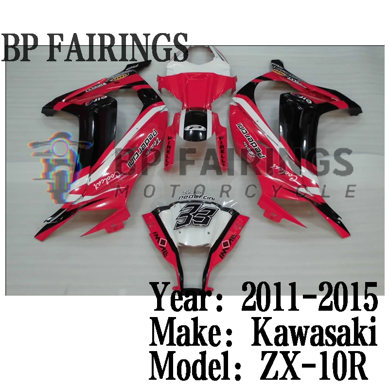 Fairings Kit Sit For KAWASAKI ZX-10R 2011-2015 ZX10R 2011 2012 2013 2014 2015 11 12 13 14 15 New ABS Bodywork Set Red