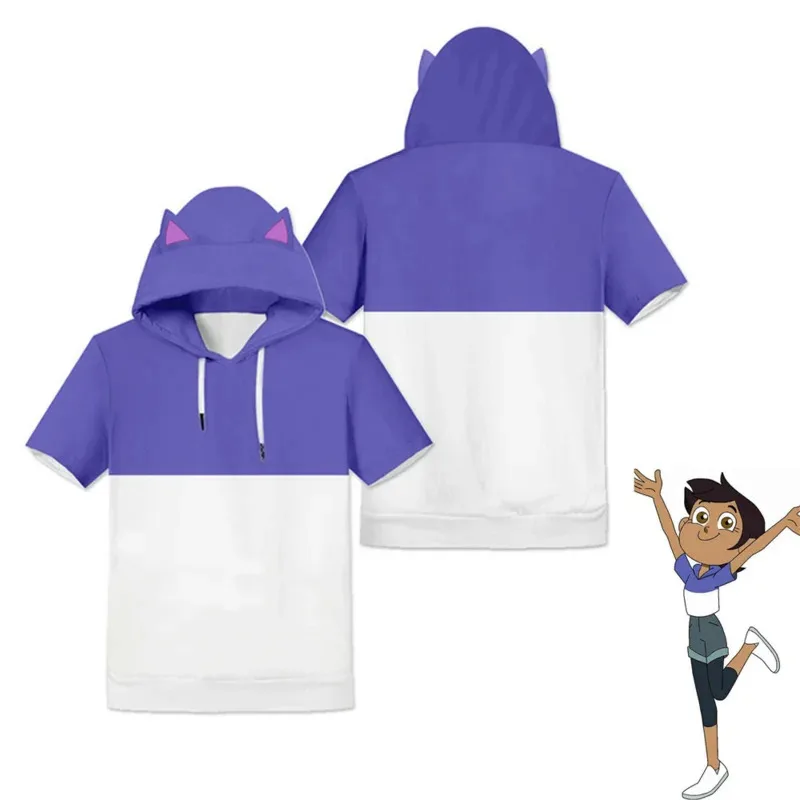 The Owl Cosplay House Luz Zip Up Baseball Jacket Coat Hat Trousers Suits for Unisex Adult Kids Costume Hoodie Sweatshirt