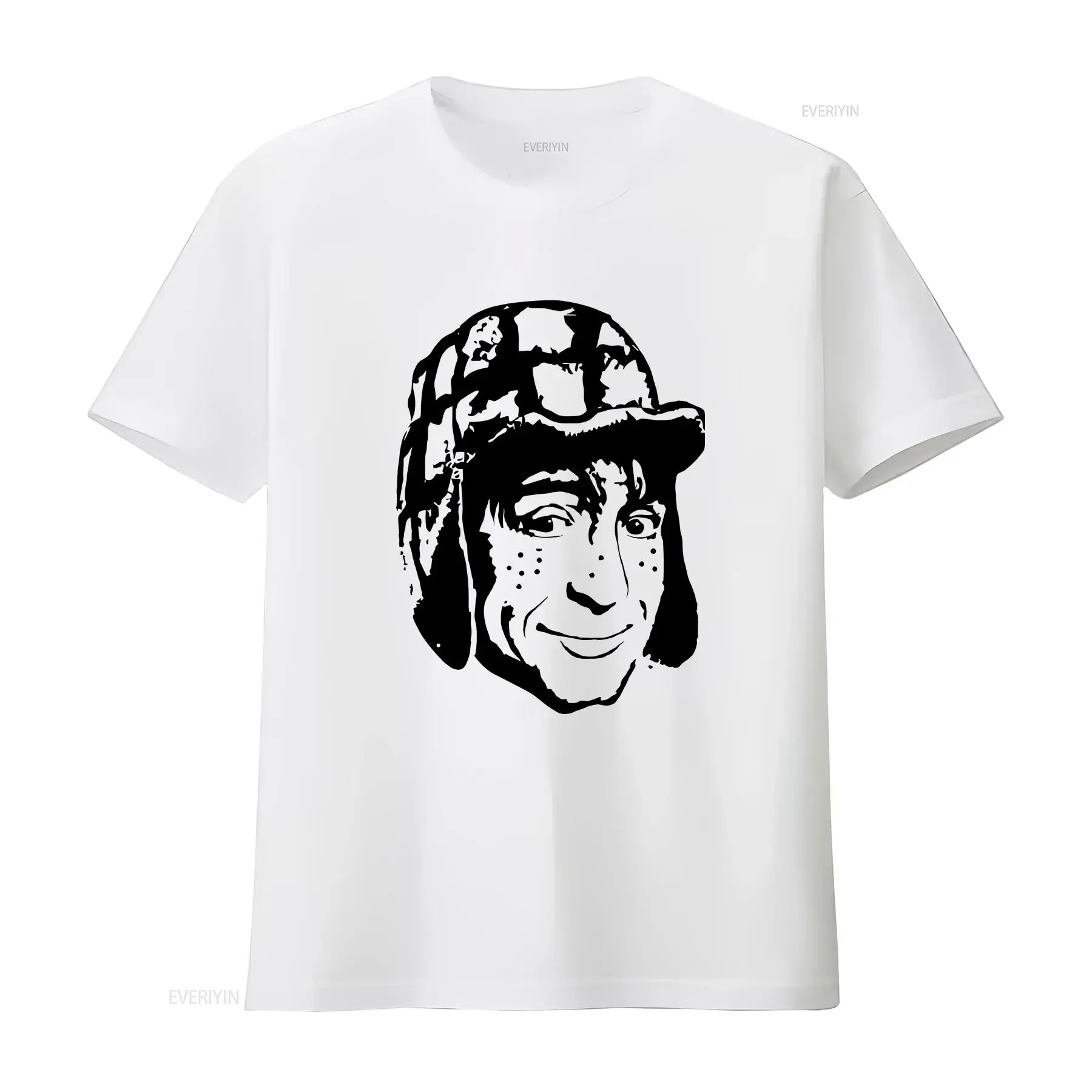 El Chavo T Shirt Playera de vintage Washed Unisex homme Soft Slightly Stretched Comfortable Casual designer clothes Versatile