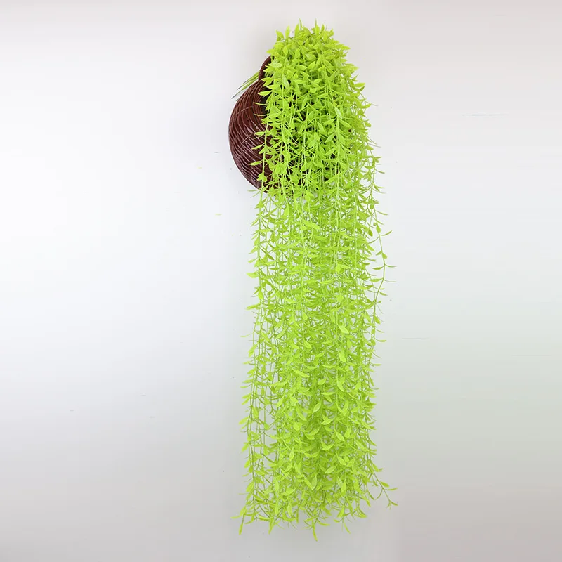 Feuilles de Saule et Vignes pour Décoration de la Maison, Plante Artificielle en Plastique, Cuir ora