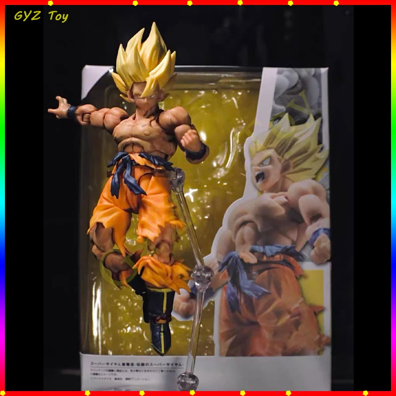 للبيع لعبة دراغون بول زد سون جوكو الأسطوري Shf Figuarts سوبر سايان أنيمي عمل الشكل كو نموذج تمثال لعبة جمع الاطفال هدية
