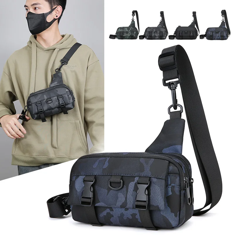 

Camouflage Design Men Crossbody Bag Handbag Waist Packs High Quality Men Pouch Shoulder Bags Military Style Man Pack Bag Bolsa