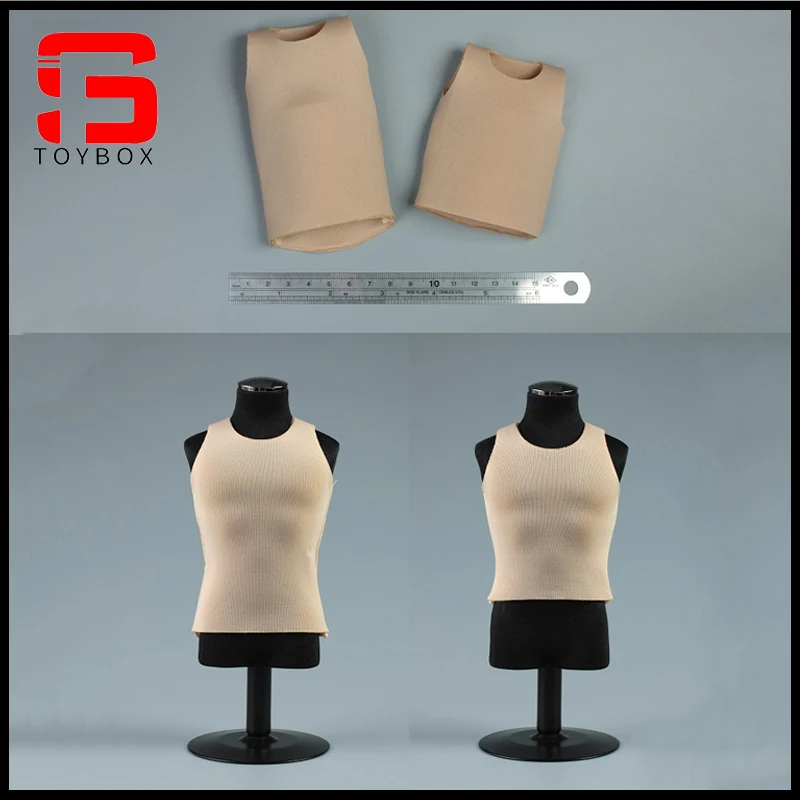 1/6 Male Skin Color Fattening Vest Clothes Accessories Model Fit 12'' Worldbox AT011 AT020 COOMODEL Soldier Action Figure Body