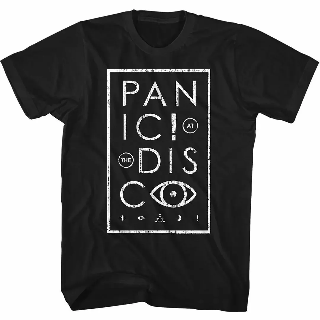 Panic At The Disco Eye Black Adult T Shirt