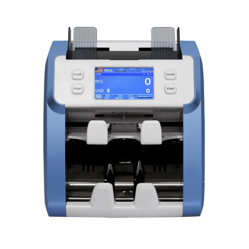 

Professional hybrid cash checks and sorters touch-screen currency sorting for efficient counting