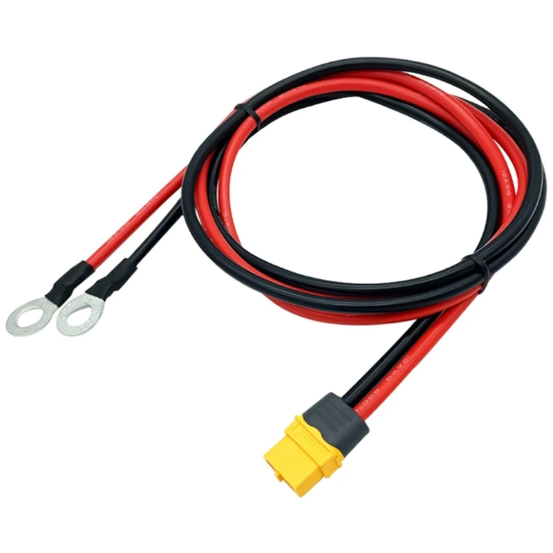 XT60 To O Ring Terminal Cable,XT60H To O Ring Eyelet Terminal Plug Connector Cable For RC Lipo Battery