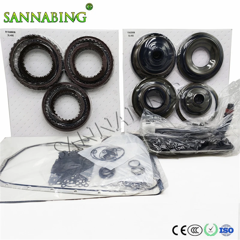 

New 5L40E 4L40E A5S390R A5S360R Transmission Master Rebuild Kit Gasket and Seal Suit For BMW Cadillac 2000 and Up