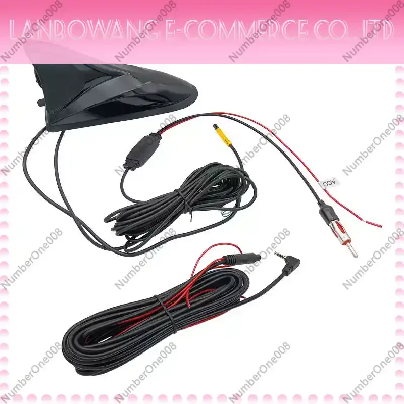 Car Shark Fin Antenna with Signal Receiving Antenna Shark Fin Radio AHD Streaming Media     Antenna