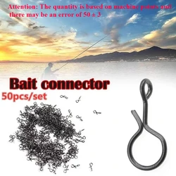 Delysia King 50PCS/set bait hook connector fishing gear accessories