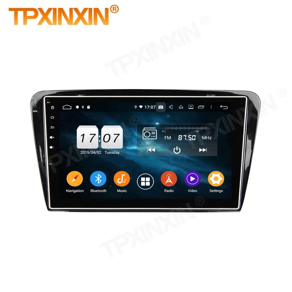 Radio Coche With Bluetooth Carplay Autostereo For Skoda Octavia 2014 2015 Automotive Multimedia 2 Din Android 11 GPS Navi Player