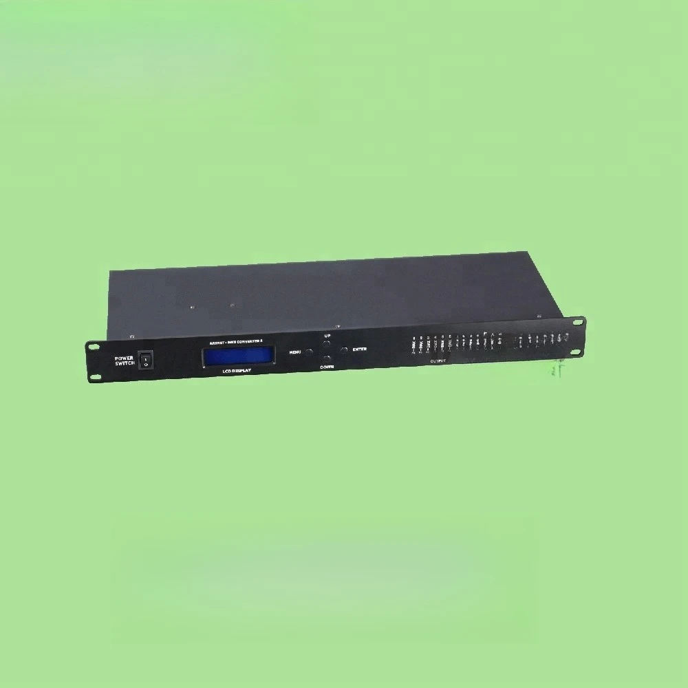 New Arrival Artnet to Dmx Led Pixel Controller Artnet Ethernet Dmx 8 Universe Dmx