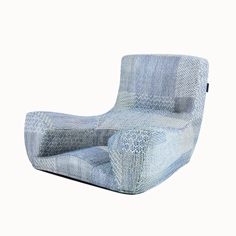 

Meditation Cross-legged Artifact Meditation Cushion with Backrest Integrated Plaid Sofa Chair