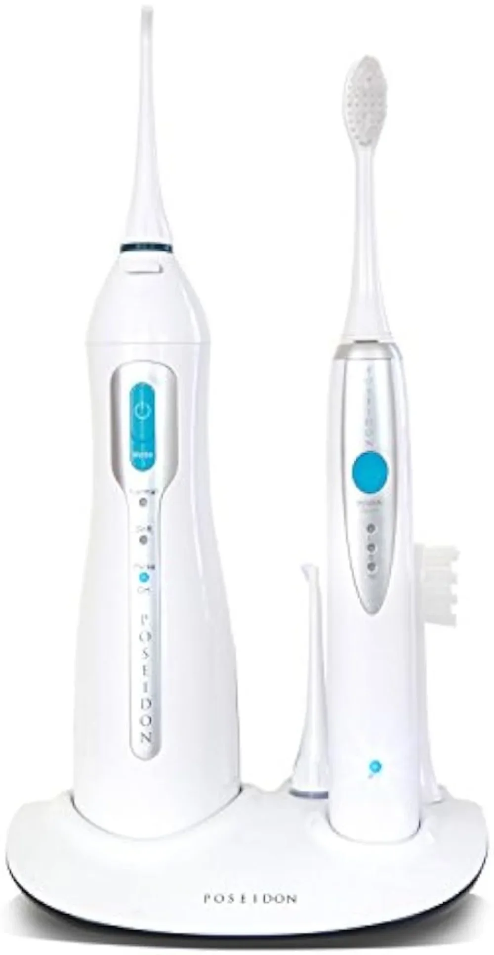 Products Poseidon Irrigator and Toothbrush Combo - Rechargeable Sonic Toothbrush and Oral Irrigator to Support Oral Health