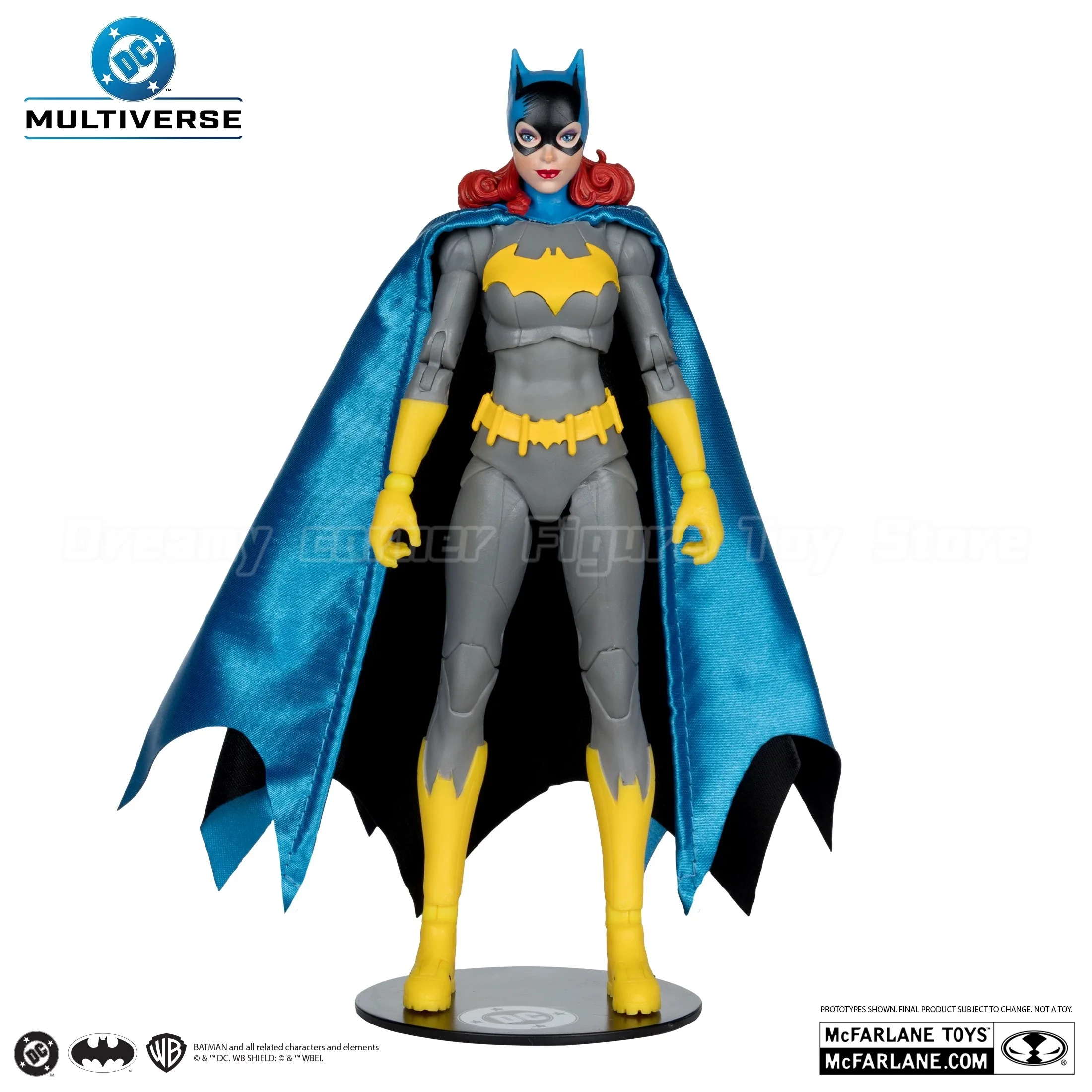 【En stock】Figura de acción original McFarlane Toys BATGIRL CLASSIC 1/10, modelo de juguete de colección