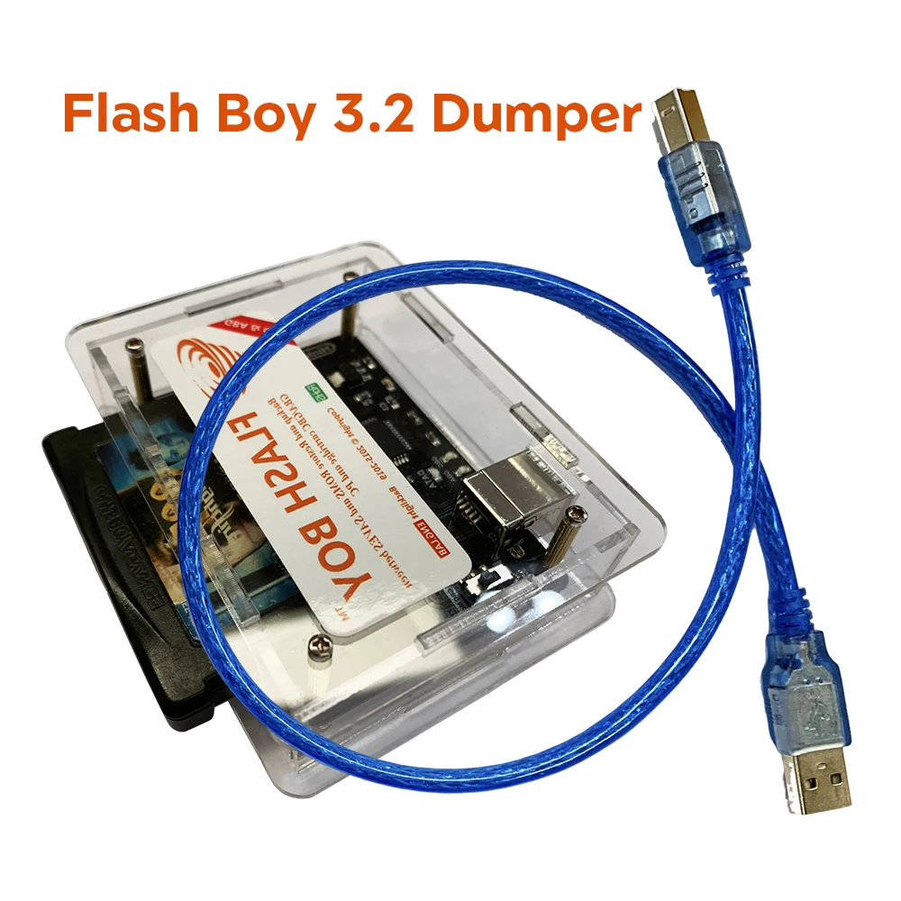 Flash Boy 3.2 Cyclone Dumper For GameBoy GBC GBA ROMS Game Cartridge Flasher Dumper USB Support Game Boy Camera Recorder Burner