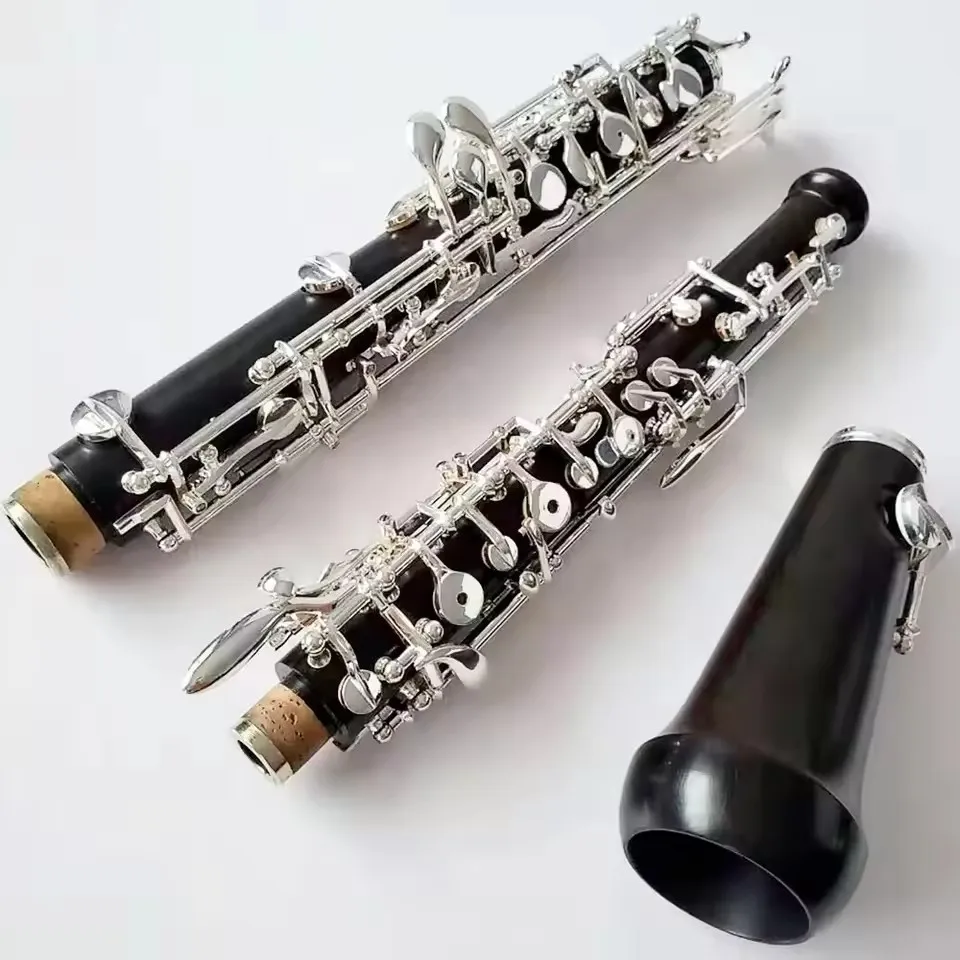 Professional Ebony Oboe Silver Plated c Instruments