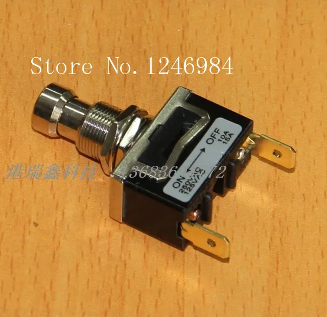 [SA]PU703-H5 with lock toggle button to switch large single toggle button press through M12 Taiwan Deli Wei--5pcs/lot