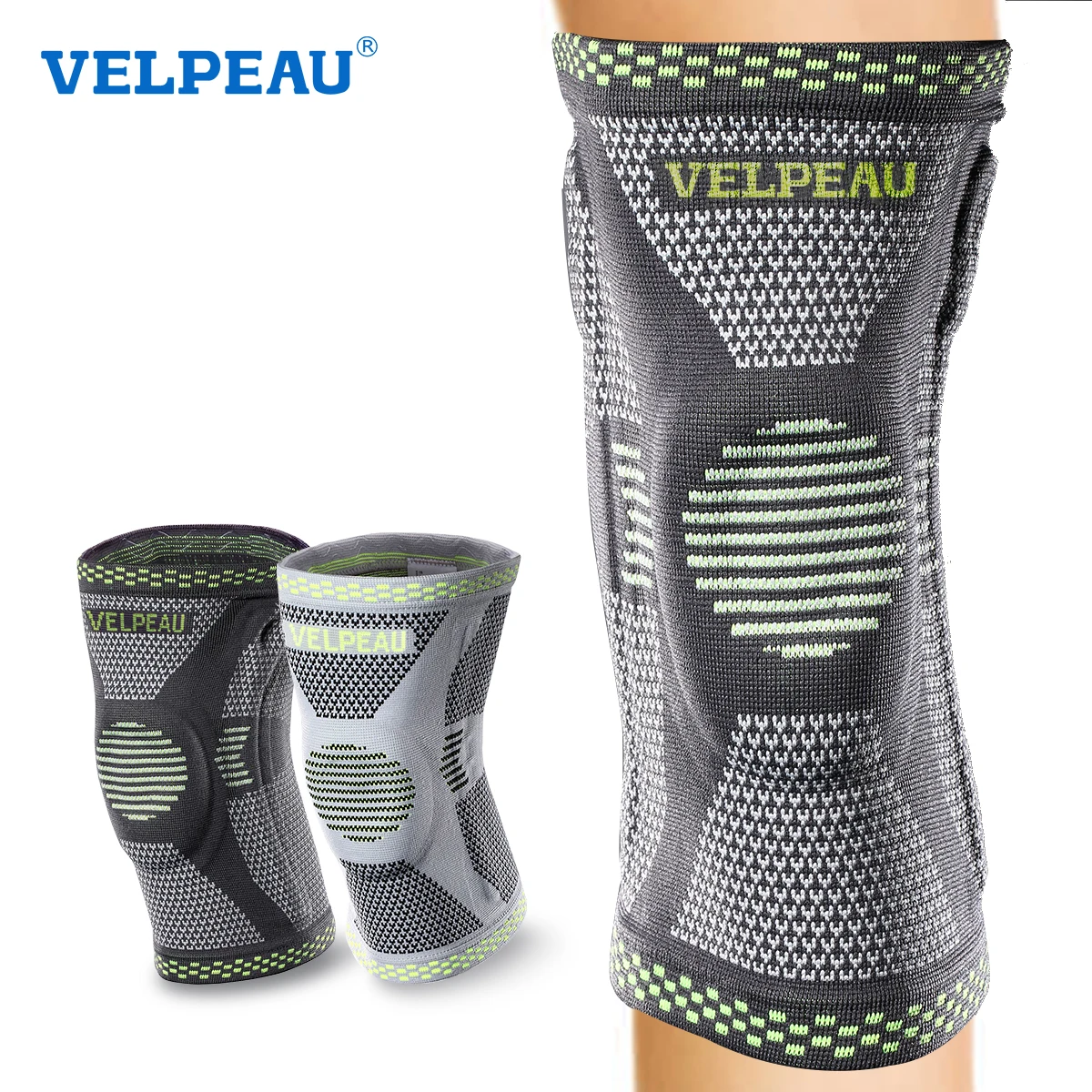 Силиконовый наколенник velskin для лечения артрита и сжатия