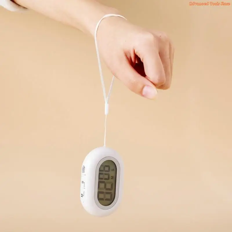 Digital Kitchen Timer Count Up & Count Down for Kids Teachers Cooking, Large Digital Display, Strong Magnet W91B