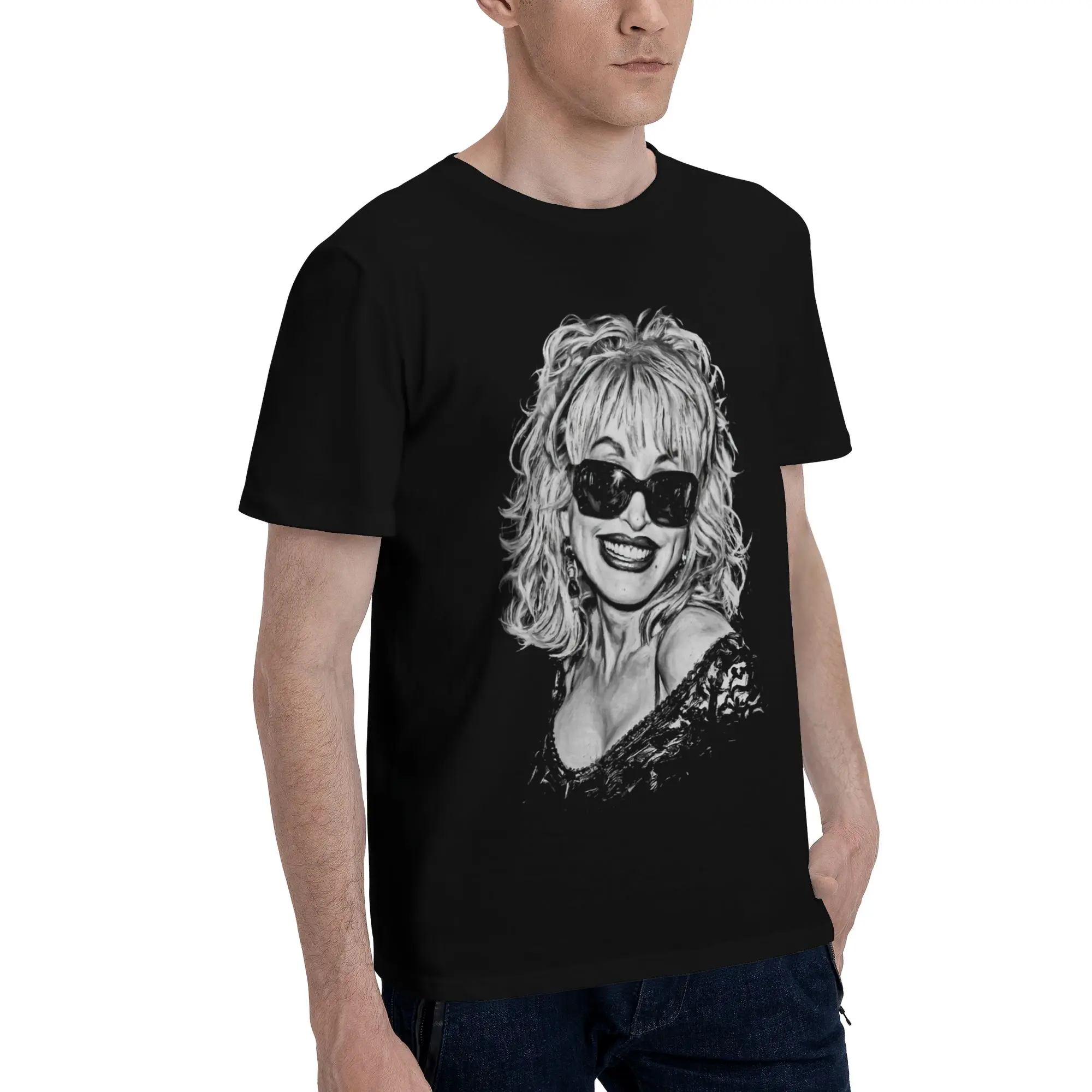 RIP Dolly Parton Accessories Men Women T Shirts Cotton Tee Graphic Printed  Tops T-shirt