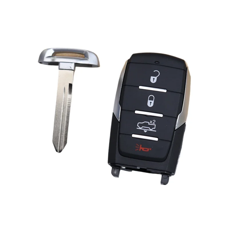 Dodge RAM RAM1500 RAM2500 TRX Avenger Nitro Pickup for Jeep 2019-2022 용 Chrysler Sebring 용 자동차 키 하우징 키 케이스 쉘