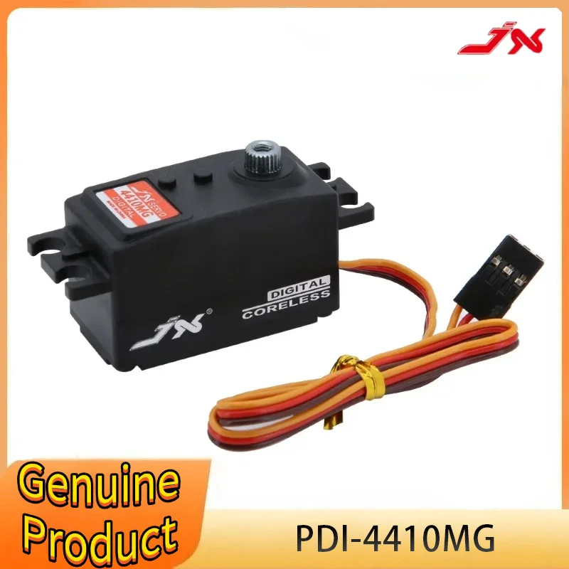 JX Servo PDI-4410MG 10Kg High Precision Metal Gear Low Profile Coreless Servo 120 Degree 1/8 1/10 RC Car Steering Digital Servo