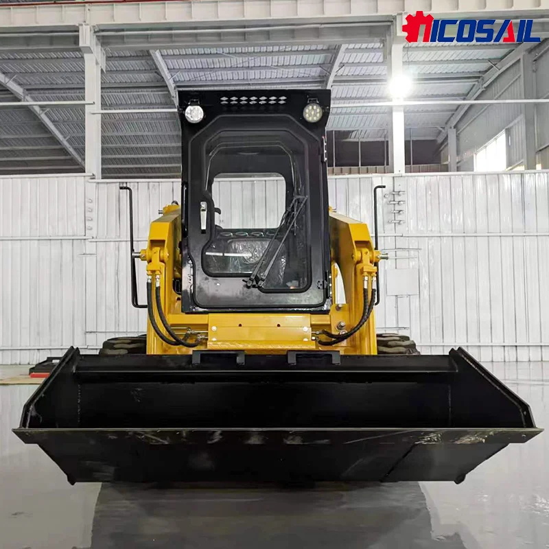 Heet product CE EPA Euro 5-rails lader schranklader boerderijwiel schranklader boomgaard hydraulische schranklader met emmer