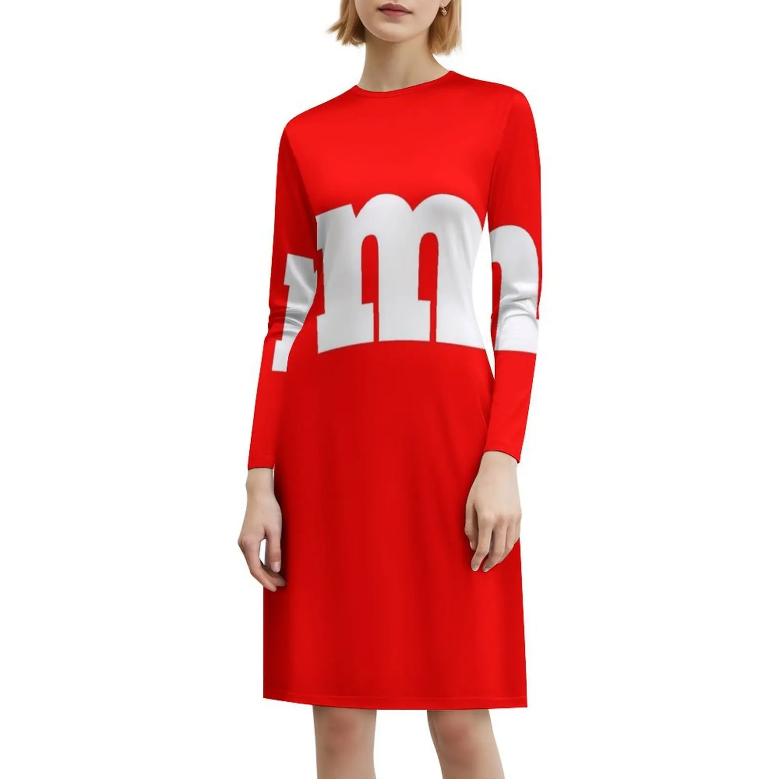 قميص حرف M فستان على الطراز الكوري للنساء فستان كاجوال أنيق للحفلات أو الارتداء اليومي ملابس نسائية M M #6