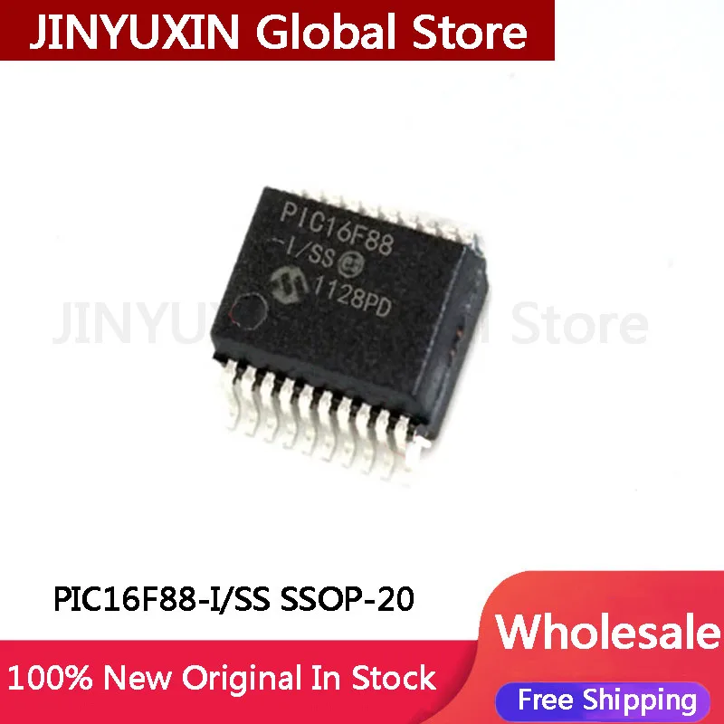 1Pcs New PIC16F88-I SS PIC16F88 SSOP-20 IC Chip Wholesale