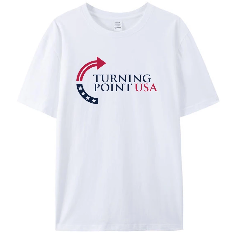Esto es el punto de torneado EE. UU. TPUSA Freedom Charlie mujeres hombres 100% Camiseta de algodón camisetas casuales camisas Tops