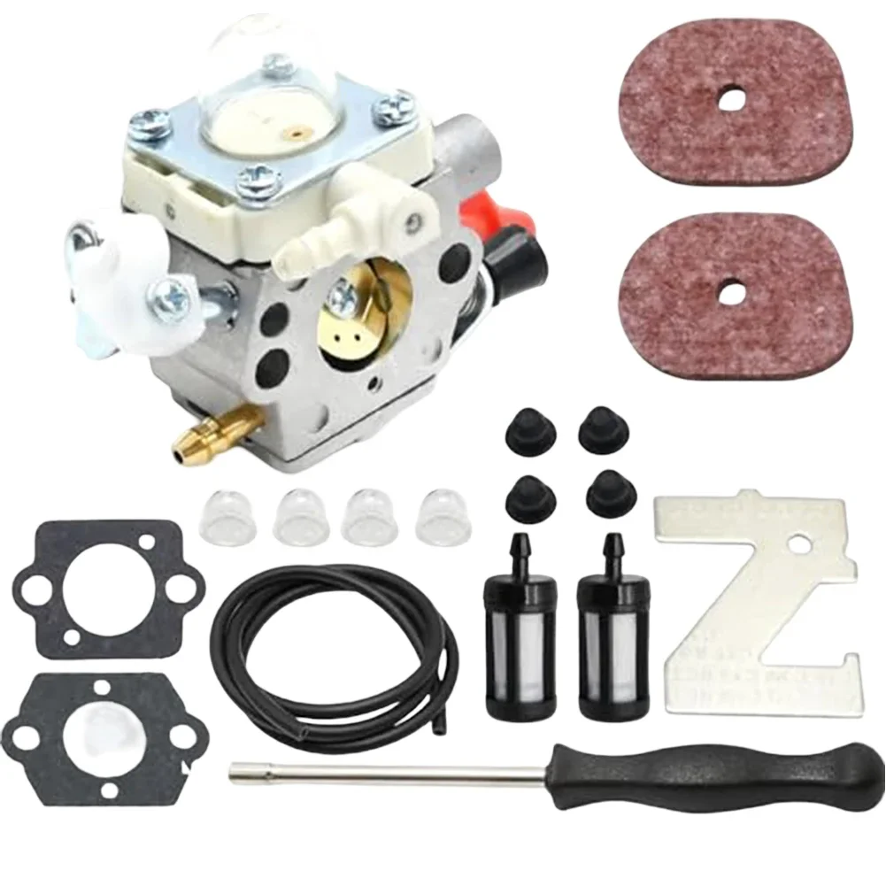 

C1M-S267A Карбюратор FS40 Комплект карбюратора с воздушным фильтром Замена топливного фильтра для FS40 Для FS50 Для моделей FS56 Садовые инструменты