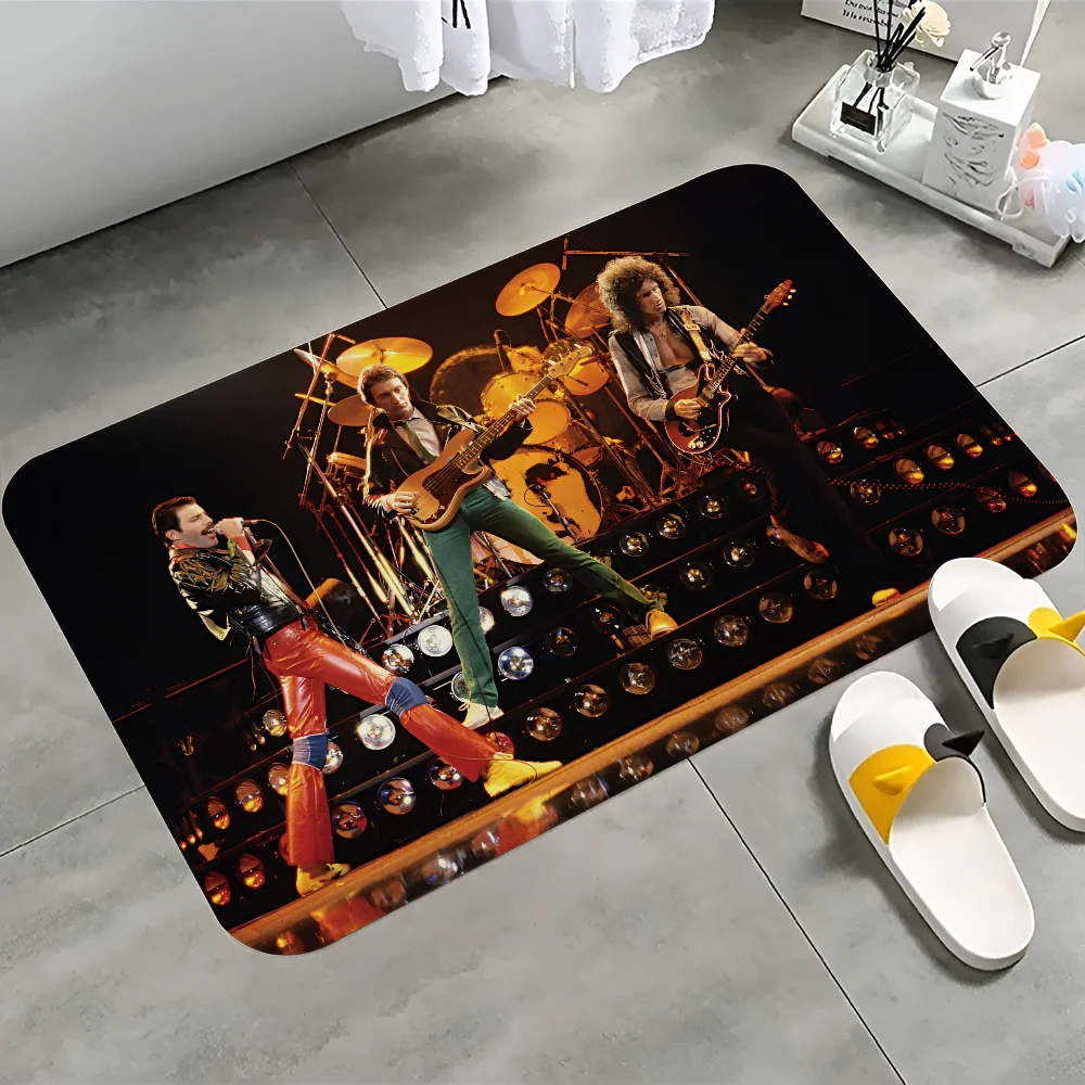 Freddie Mercury Queen-Rock-Band DIY Sticky Poster Waterproof Paper Sticker Coffee House Bar Stickers Wall Painting