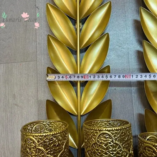 Furniture Modern European and American wrought iron candlestick ornaments, candlestick pendants, wedding decorations, walls