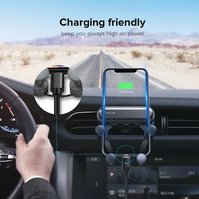 Gravity Car Phone Holder Air Vent Mount GPS Support for Opel Insignia Vectra Antara Adam Karl Corsa GT X