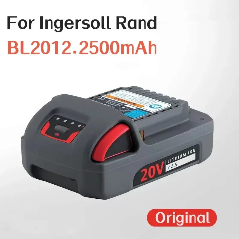 100%Original 5000mAh 2500mAh For Ingersoll Rand IQV20 20V BL2012 BL2022 40V BL4011 W5153 W7172 W7152 Power tool battery