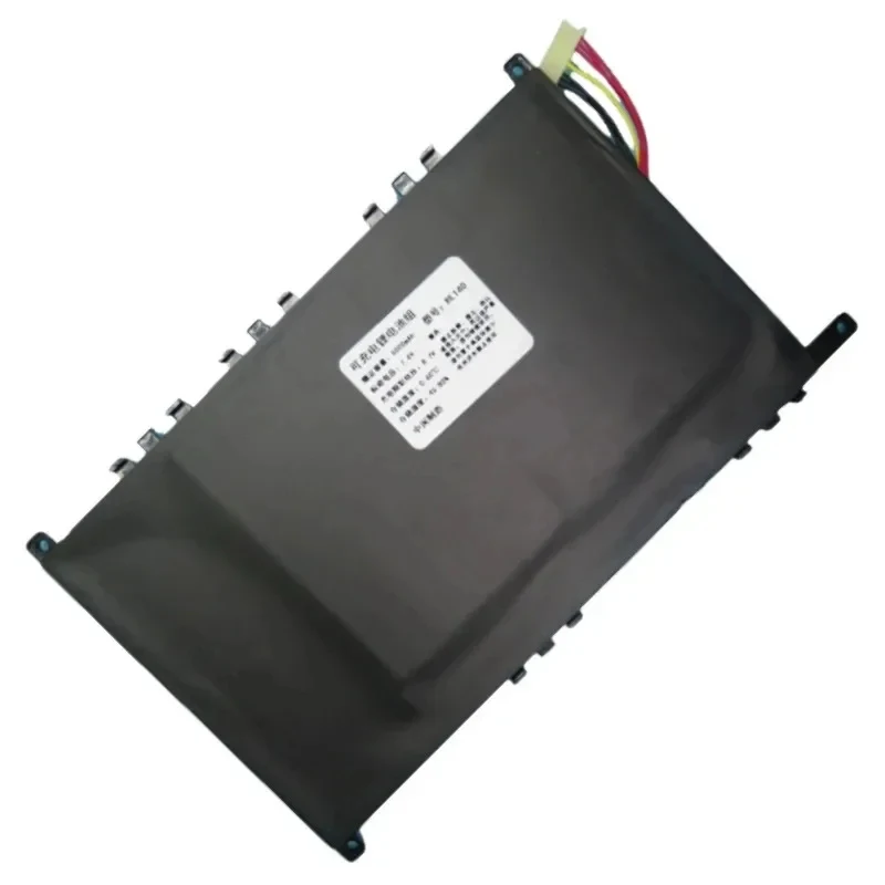 Batterie de remplacement pour ordinateur portable HL140, 7.6V, 5000mAh, 10 broches, 7 fils, pour DeeQ HL140 Netbook, test à 100%