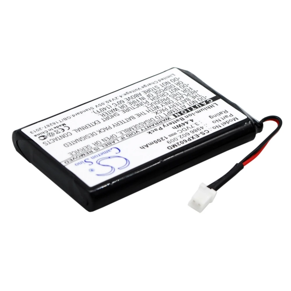 Batterie médicale Li-ion pour Eppendorf, 3,7 V, 1200 mAh, modèles compatibles : Multipette E3, Multipette E3x, Stream, Xstream