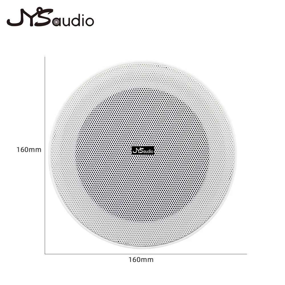 10W PA System Mini Passive Ceiling Speaker HiFi Stereo Sound 8ohm Background Music Full Range Loudspeaker for Kitchen Amplifier