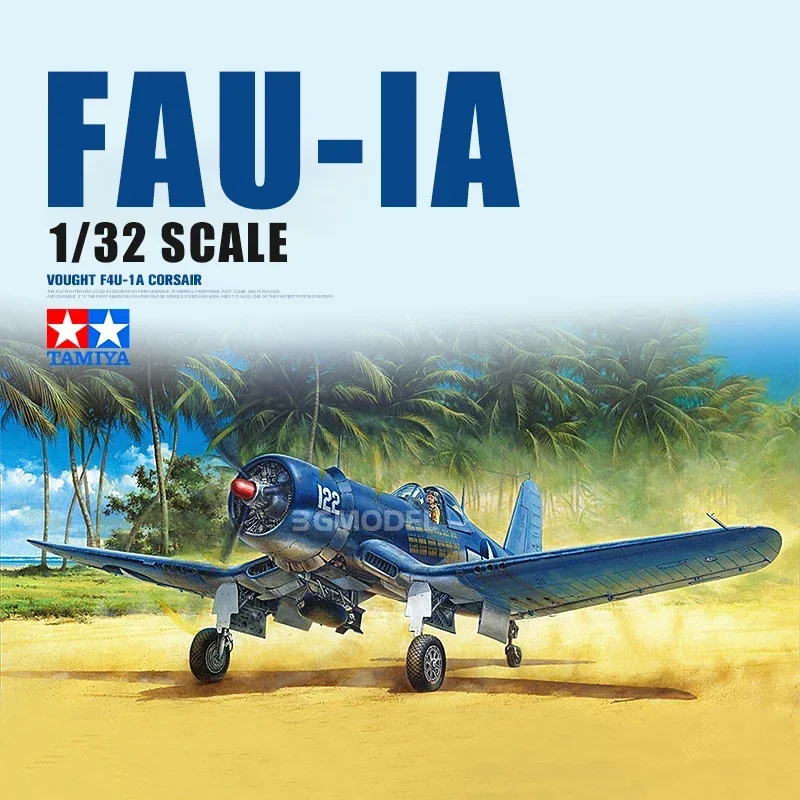 1/32 TAMIYA modelo de ensamblaje 60325 US F4U-1A Kit de modelo de avión de combate Corsair