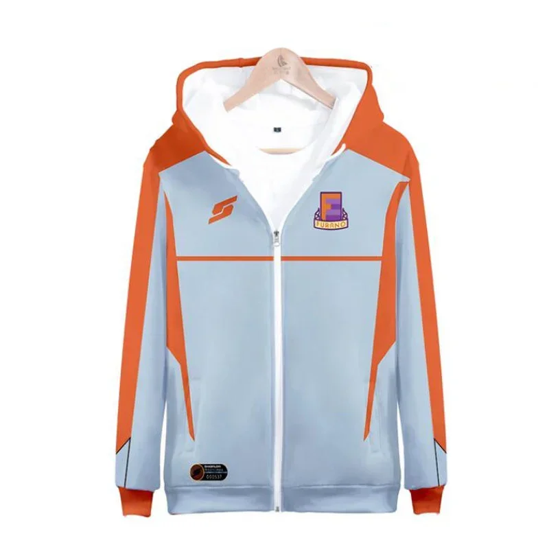3D print anime Captain tsugasa Ozora tsuasa Kojiro hyga costume Unisex hoodie zipper hooded jacket soccer jerseys uniform