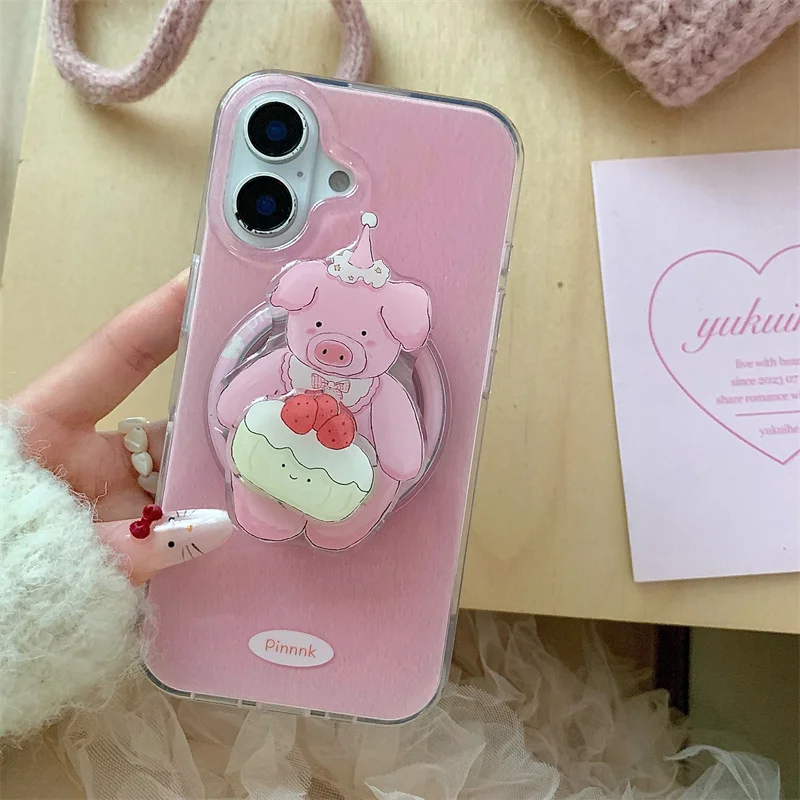 Cute Pink Magnetic Phone Case For iPhone 16 Pro 15 13 14 Pro Max Cover with Stand Kawaii Silicone Cases For Apple 15 ProMax Capa - AliExpress 202192403 Cute Pink Magnetic Phone Case For iPhone 16 Pro 15 13 14 Pro Max Cover with Stand Kawaii Silicone Cases For Apple 15 ProMax Capa - AliExpress 202192403