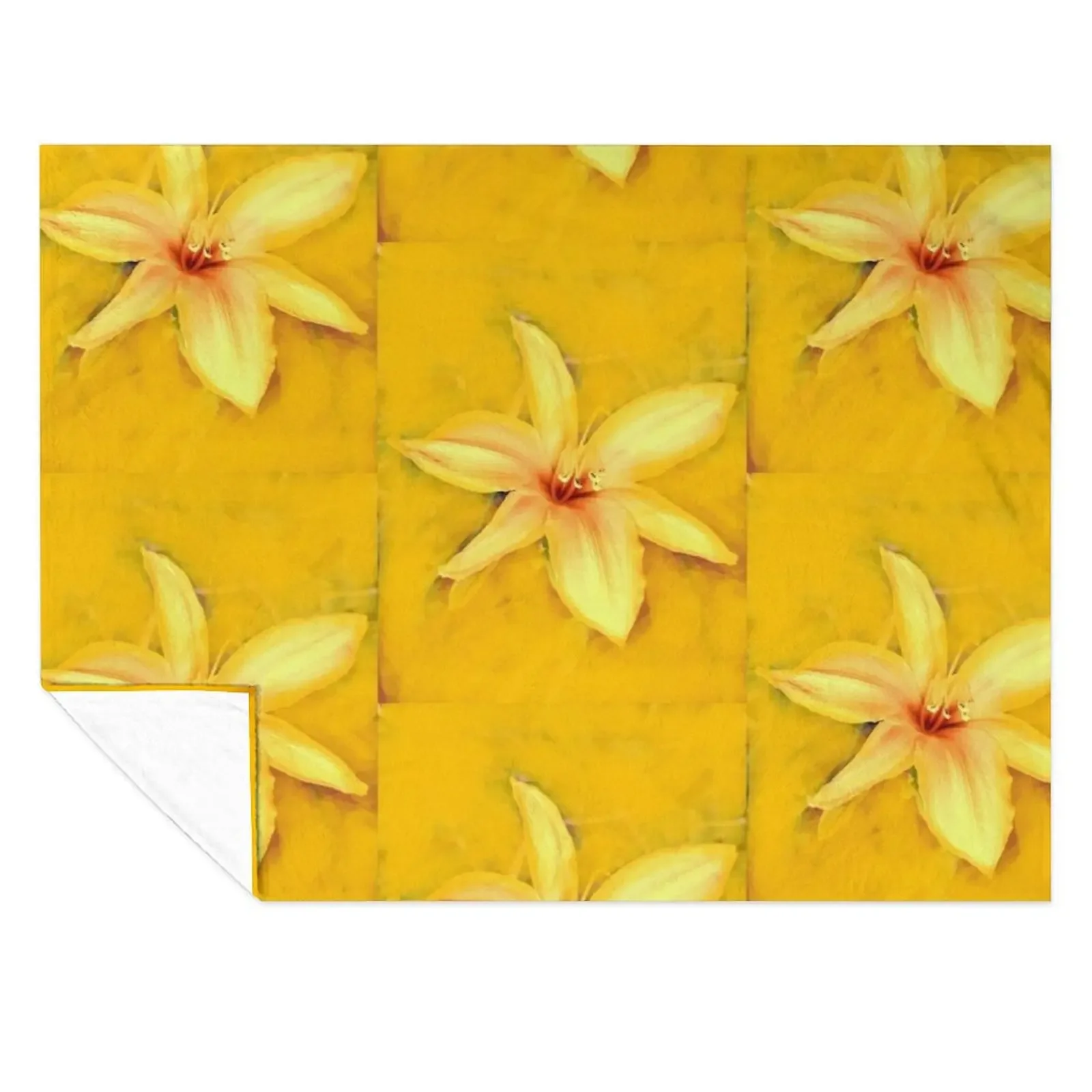 

Star yellow Lilly Throw Blanket Winter beds Loose Thin Kid'S Blankets