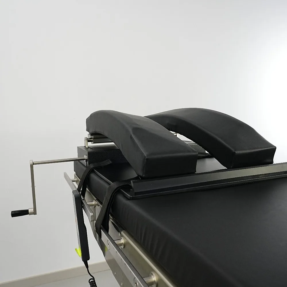 Carbon Fiber Spinal Surgery Support Frame – Radiolucent Arch Positioning Bridge with Manual Width Adjustment for Surgical Table