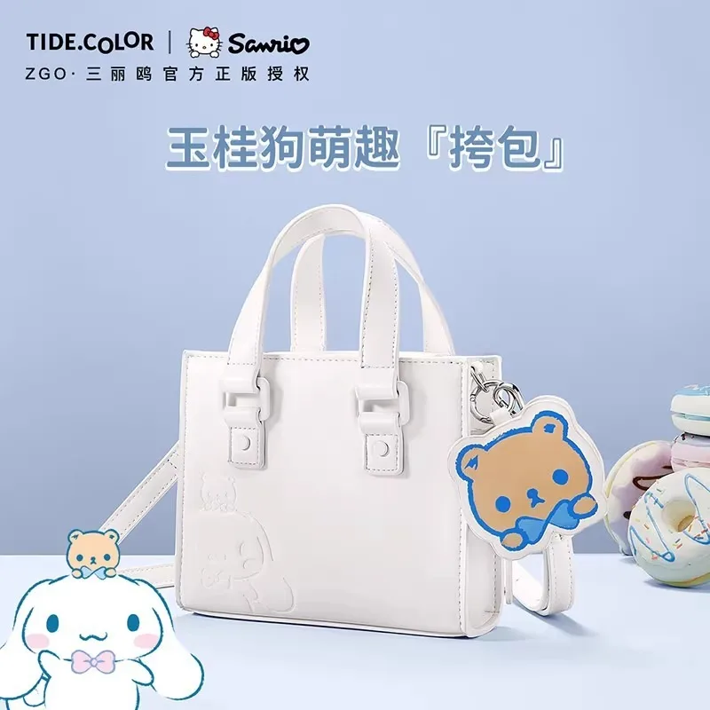 

Sanrio Kuromi Cambridge Bag Cute Shoulder Bag for Girls Lightweight Crossbody Purse Compact, lightweight, and fashionable