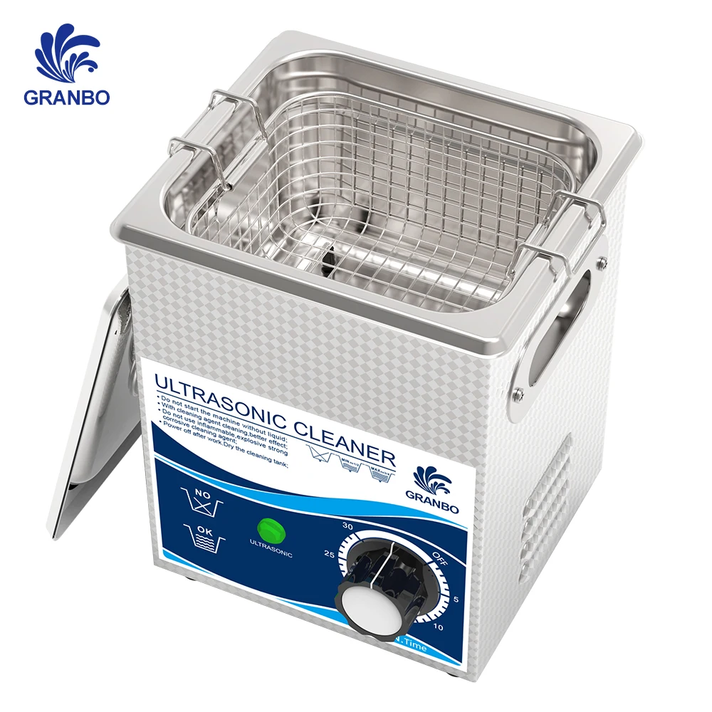 120W Ultrasonic Cleaner 2L Bath 40KHz Mechanical Timer Household Use Washer Sunglasses Jewelry Oil Nozzle Circuit Board Dust