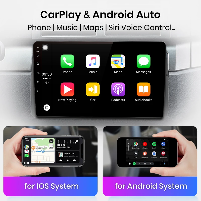 AWESAFE Wireless CarPlay Autoradio for Volkswagen VW Passat B6 B7 CC Tiguan Touran GOLF POLO Car Radio Multimedia Player Android