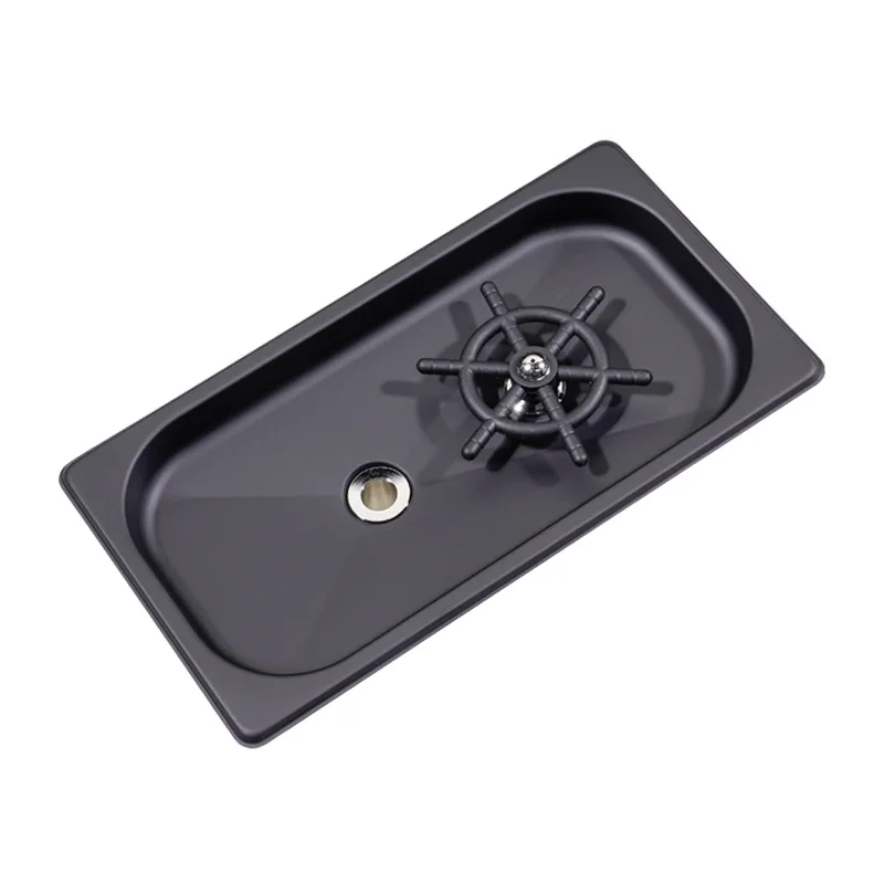 Stainless steel automatic cup washer no-clean bar café water bar bar cup washer with 2 hoses
